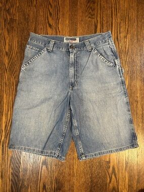 Vintage Y2K Old Navy Carpenter Jean Shorts Jorts